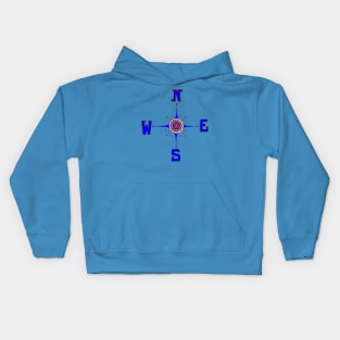 A Compass Rose Kids Hoodie